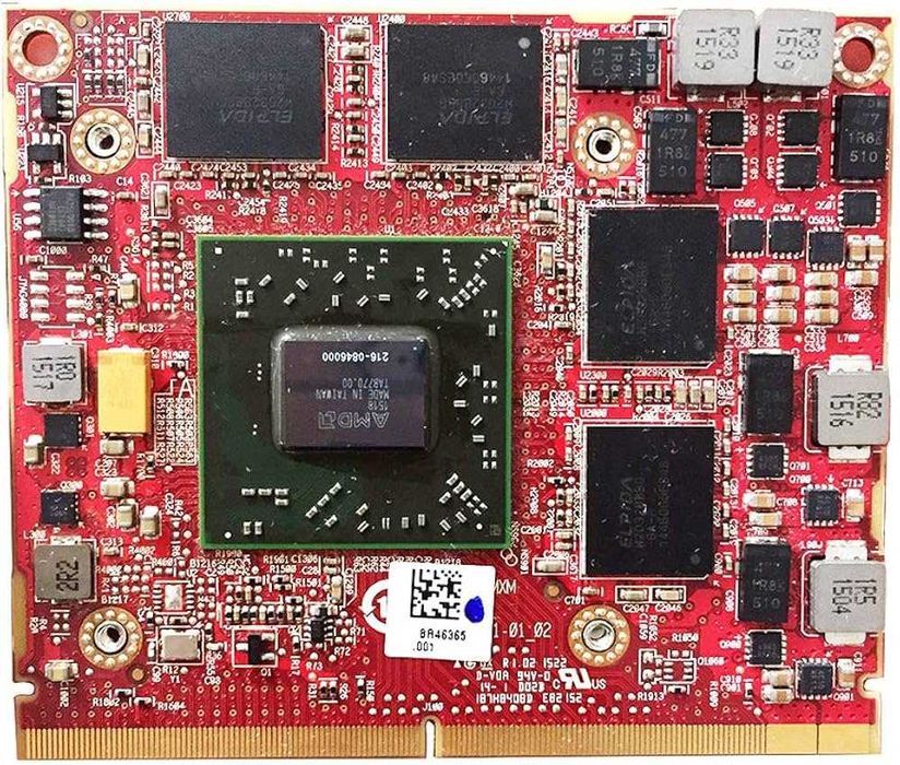 2 карты AMD FirePro M5100 2Gb GDDR5 MXM