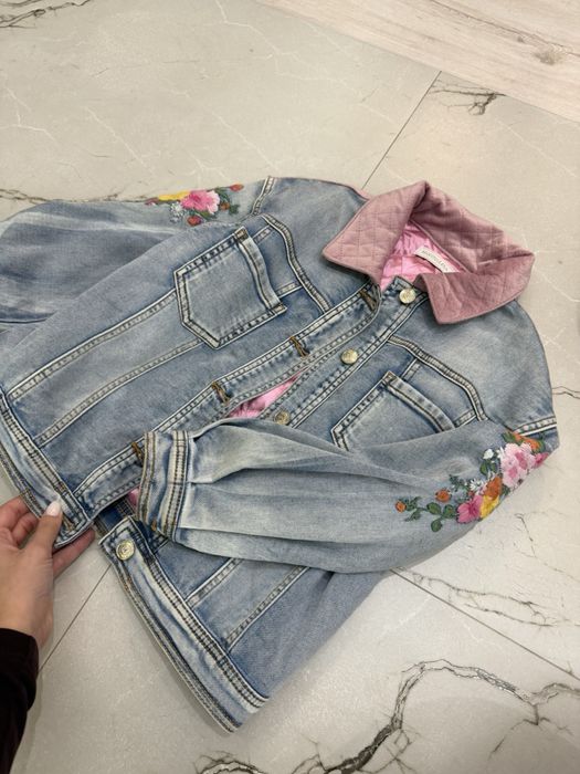 Джинсова куртка Monnalisa дитяча