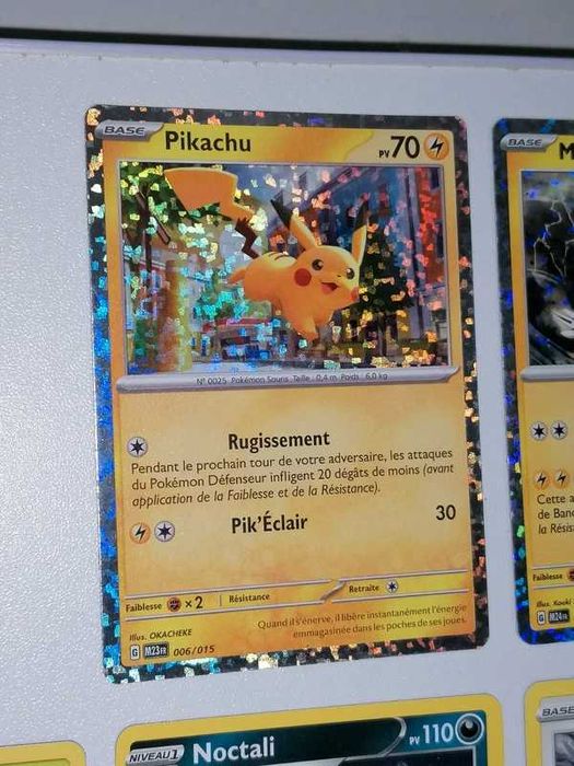 14 Cartas Pokémon McDonald's (Francês)