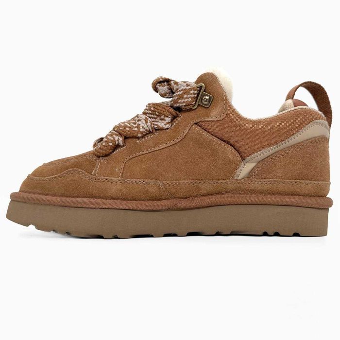 Уггі 36-45 UGG Lowmel Sneaker Chestnut Suede premium угги