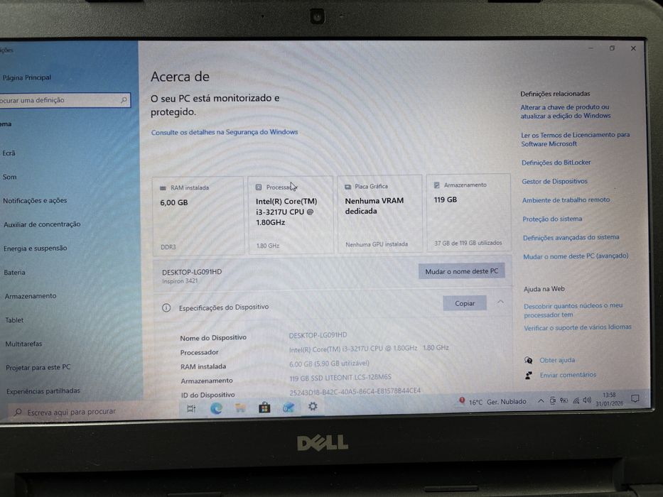 Dell INSPIRON 3421