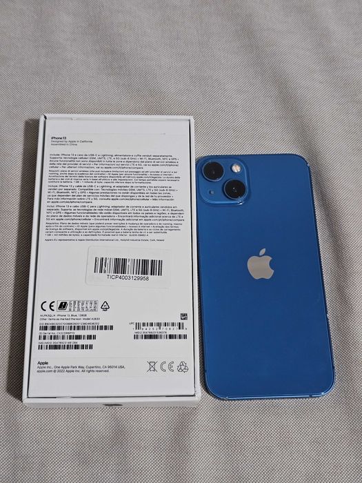 Iphone 13 128Gb. Muito bom.  Tudo de origem