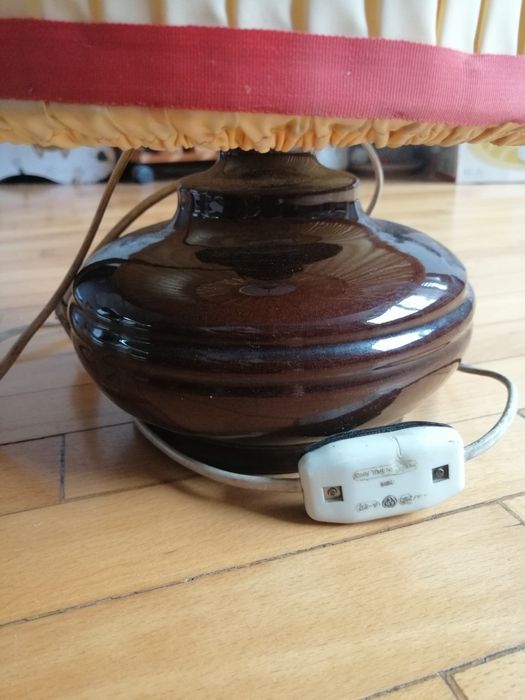 Lampa w stylu retro. PRL