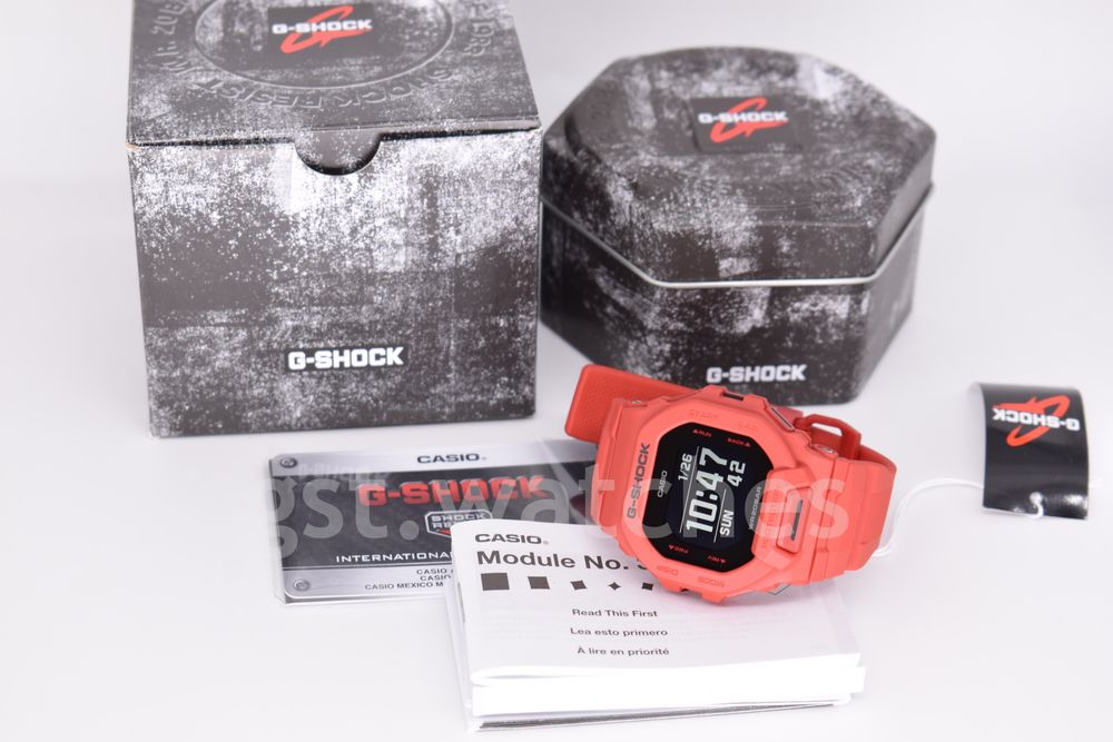 Casio G-Shock GBD-200RD-4E NEW ORIGINAL | Bluetooth | Step-Tracker