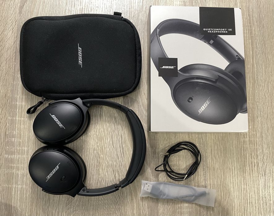 Навушники BOSE QuietComfort SE Black з шумозаглушенням