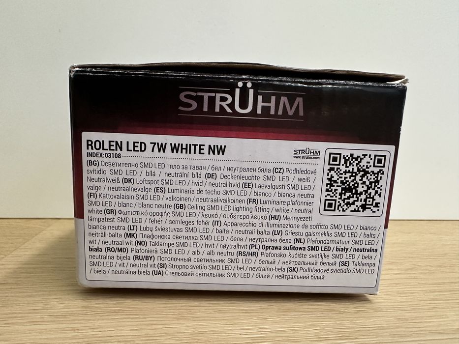 Lampka LED Struhm