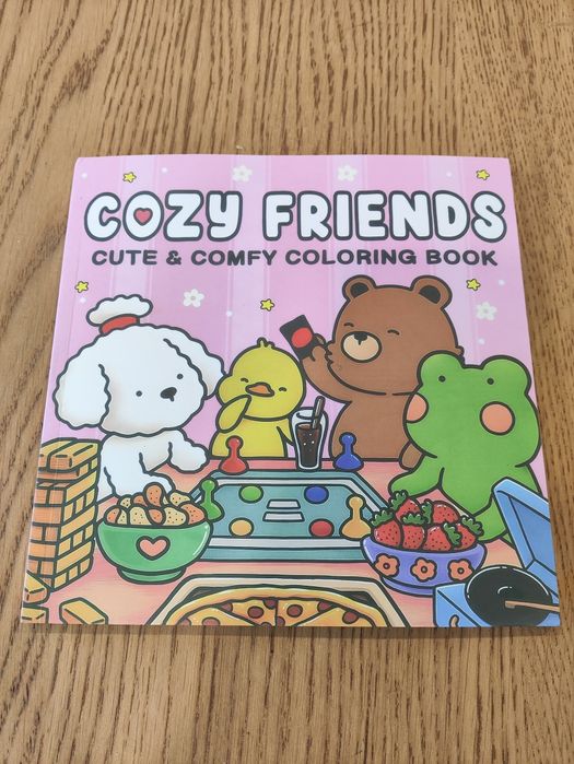 Livro Pintar Cozy Friends