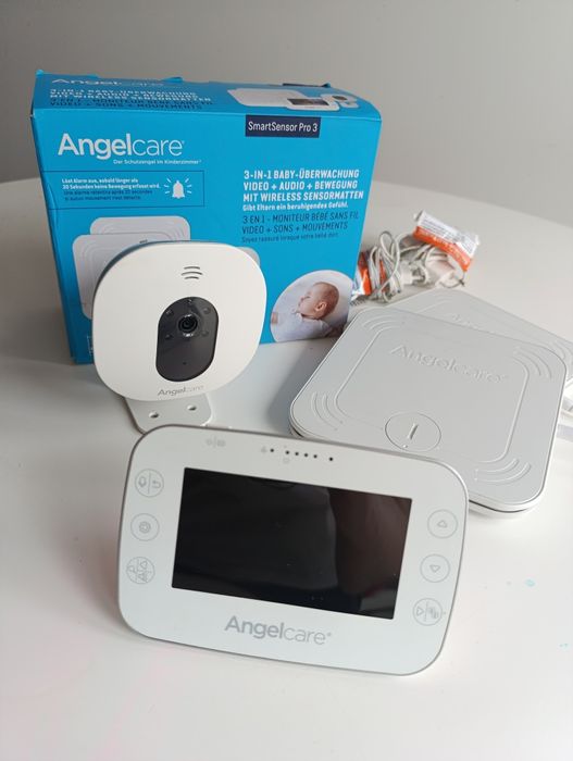 Angelcare monitor oddechu i ruchu 3 w jednym. Ruch+ oddech+ video