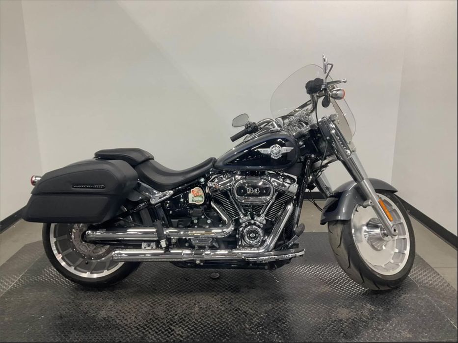 Harley-Davidson Softail Fat Boy FLFBS / Bezwypadkowy / Kufry / Wydech / ABS / 1-wszy WŁ !