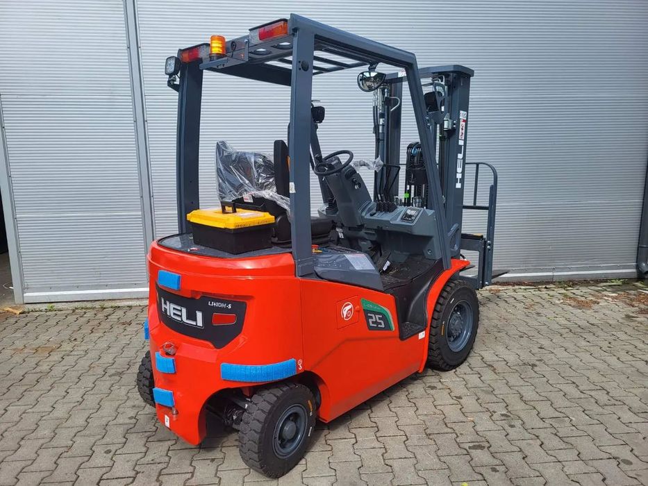 Heli CPD25-GC6LI-S  Nowy wózek widłowy HELI CPD25-GC6LI-S , elektryczny, bateria LI-ON,