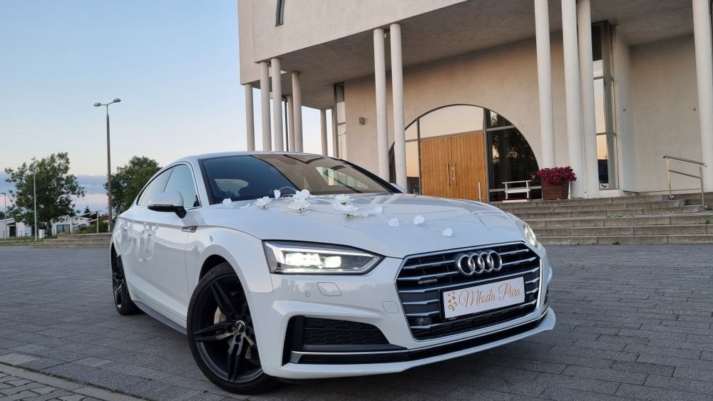 Wynajem samochód auto do ślubu wesele/imprezy okolicznościowe Audi A5