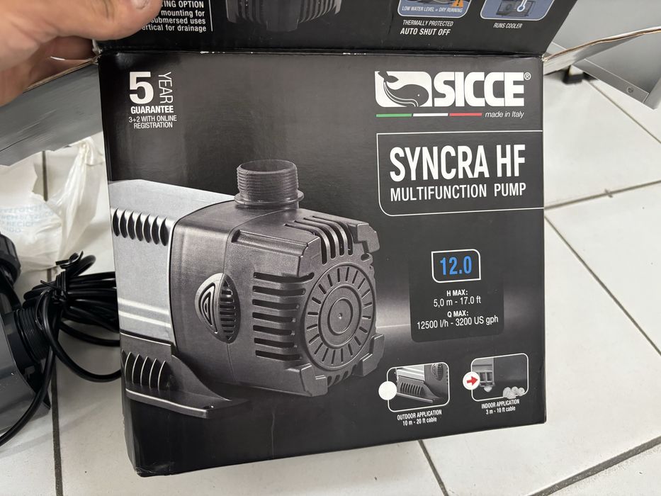 Bomba de Água SICCE Syncra HF 12.0 – Nova