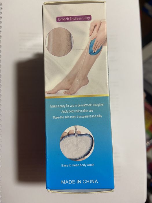 Removedor de pelos esfoliante