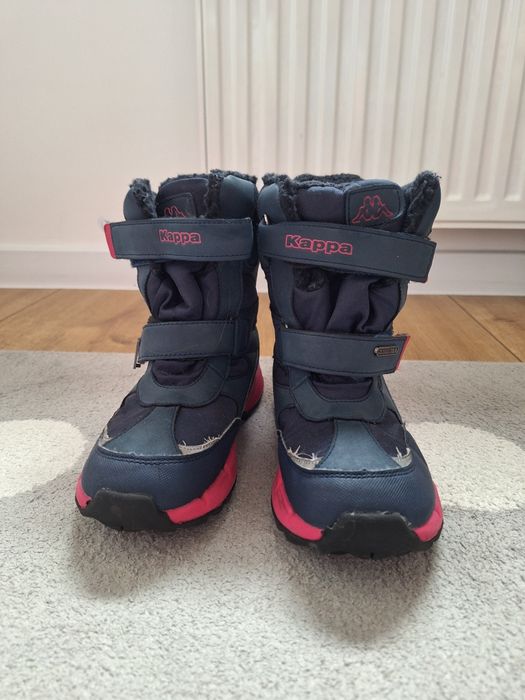 Śniegowce dziewczęce Kappa granatowe 35