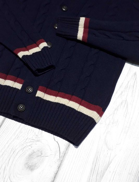 Кардиган HACKETT London cable knit кофта розмір L