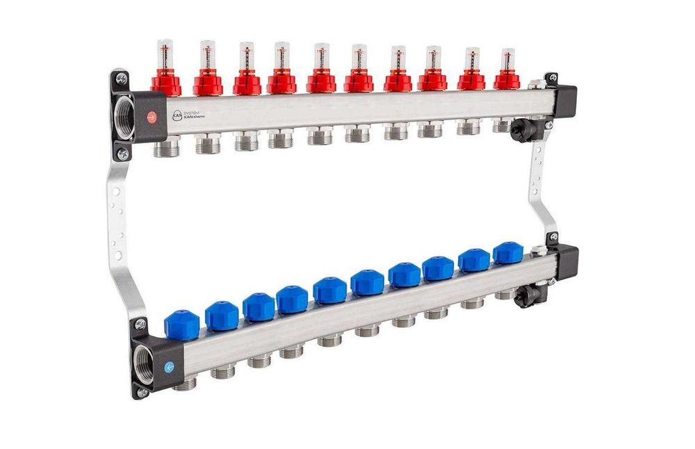 Rozdzielacz KAN-therm InoxFlow UFST 10 obwodów