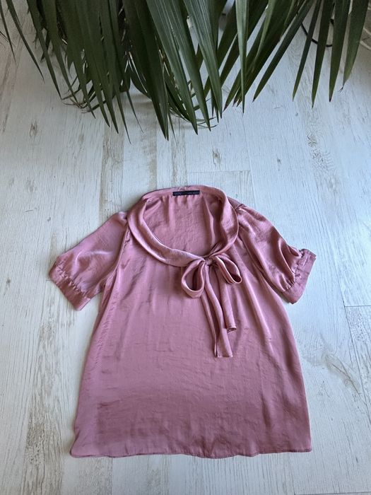 Bluzka Zara r M 38 śliczna kokarda bluza