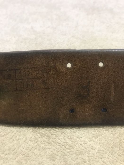 Ремень офицерский кожанный ссср