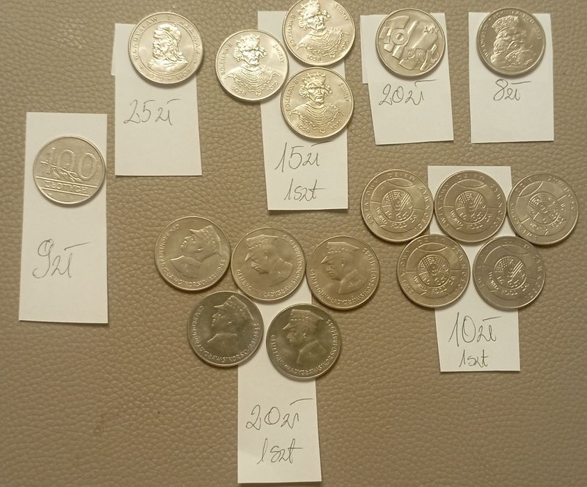 Monety kolekcja PRL numizmatyka