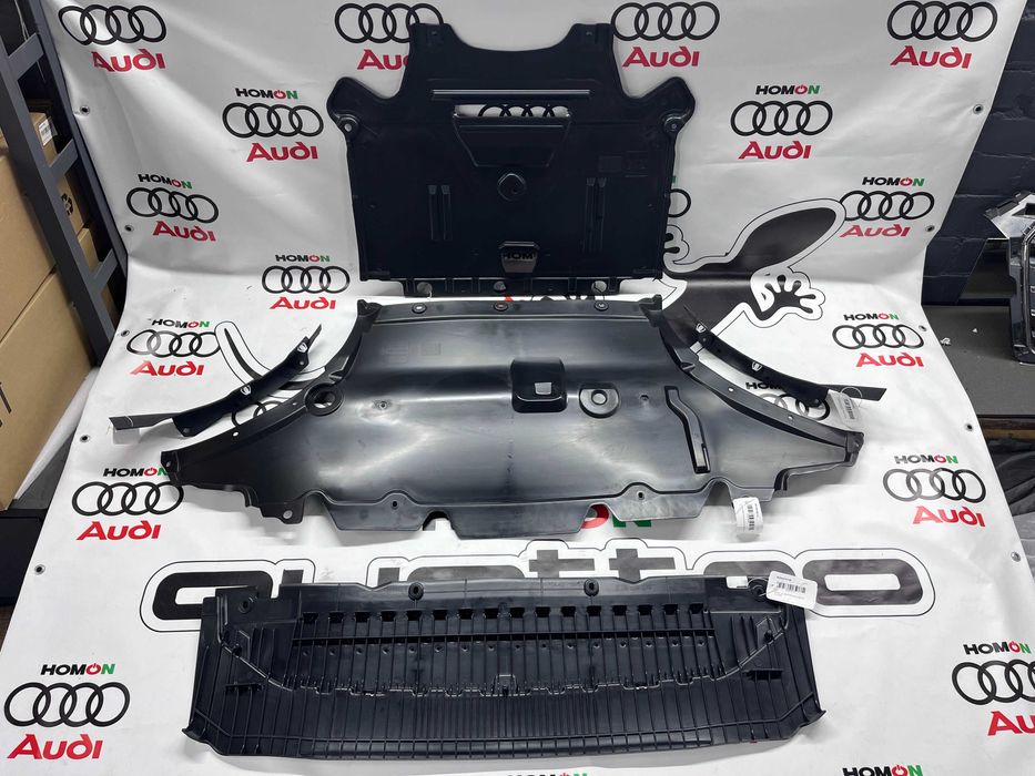 Audi A4 A5 B8 Захист двигуна коробки бампер Ауді защити днища комплект