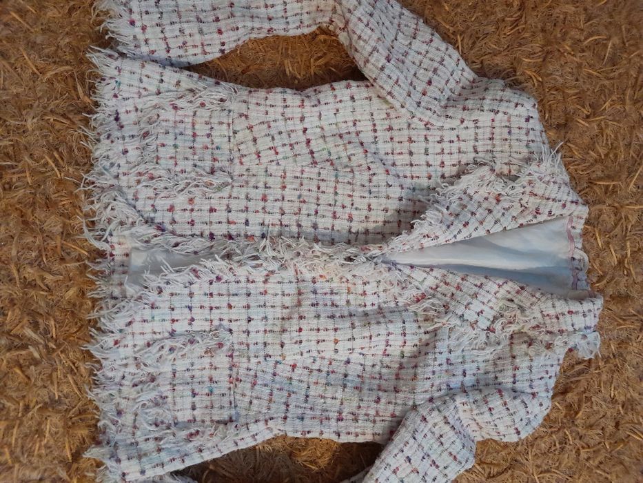 Żakiet damski biały