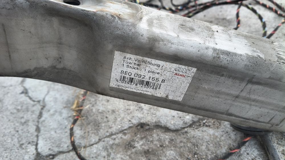 Hak wypinamy Audi A4 B6 Avant Alko