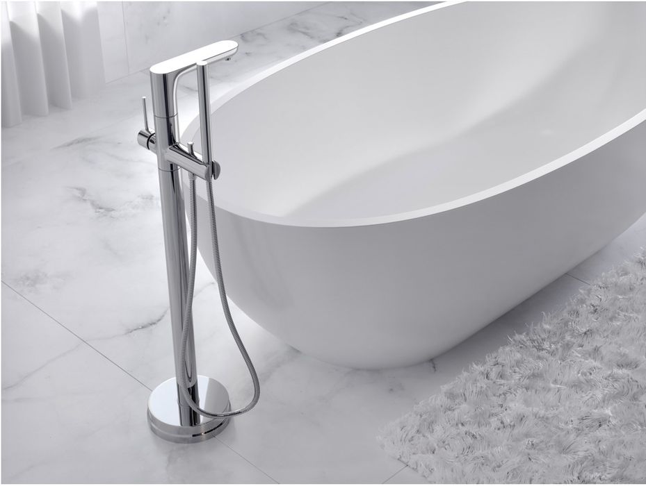 Польша ! Напольный Смеситель для ванны Ferro Fiesta BFI11F