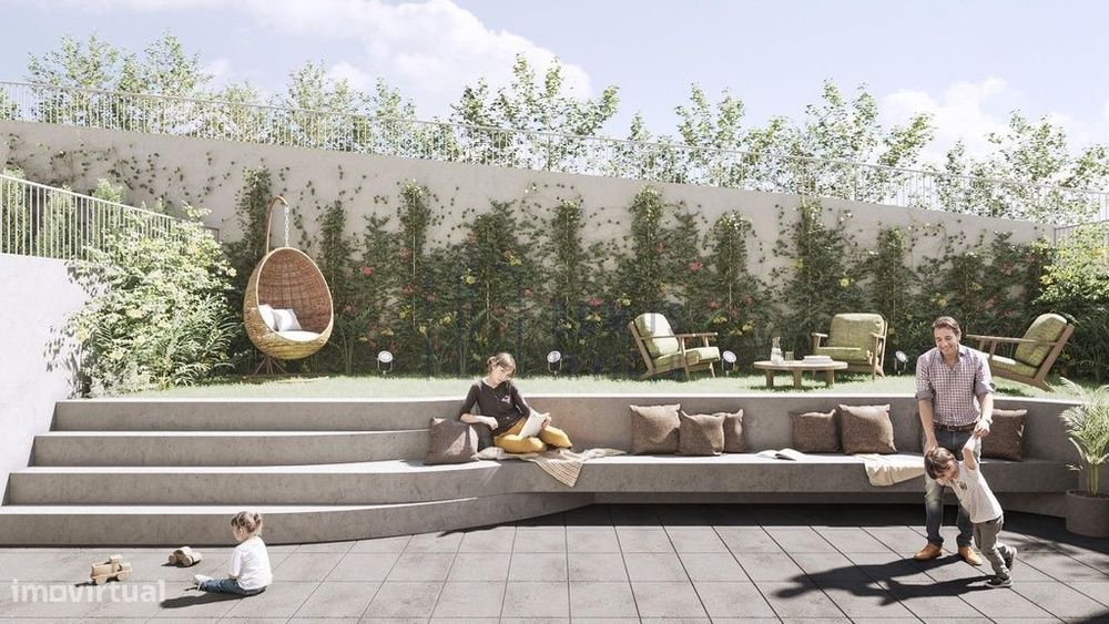 T3 com terraço de 44 m2 no Viver Carvalhido