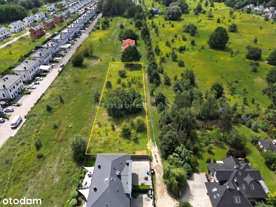 Sprzedaż ustawnej działki, dobre wymiary, 2000 m²
