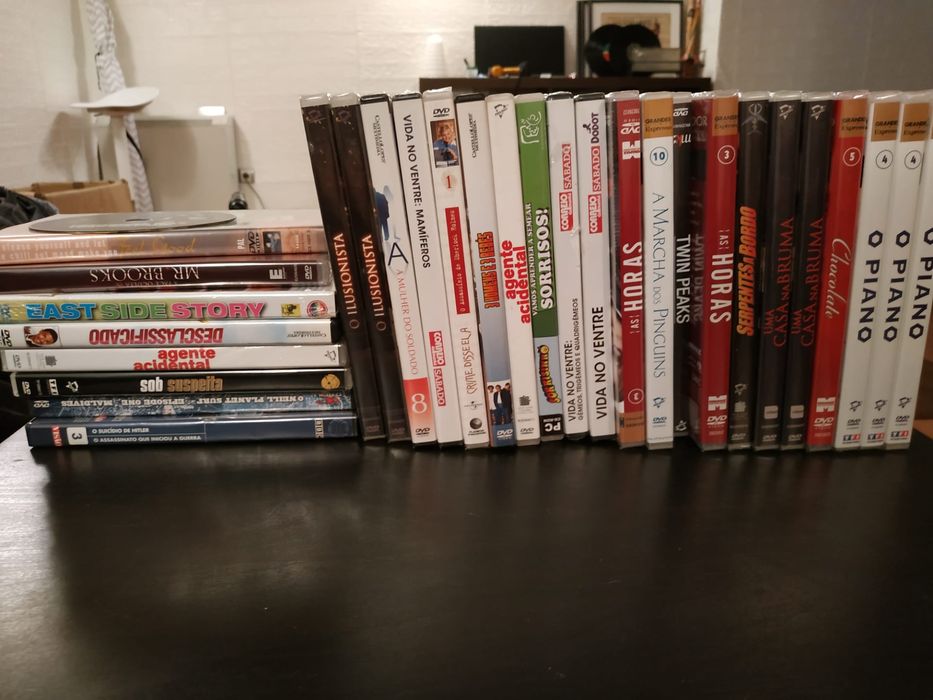 31 DVD de filmes novos e selados