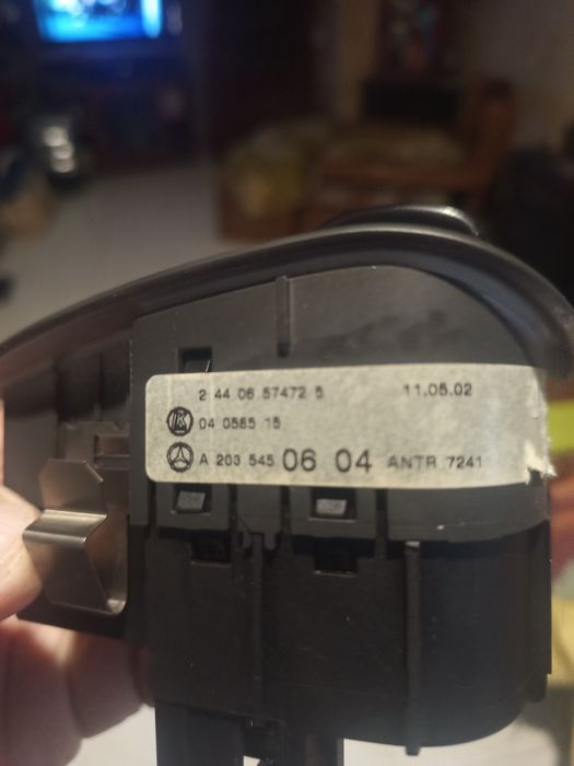 Comando luzes Mercedes c 220 coupé