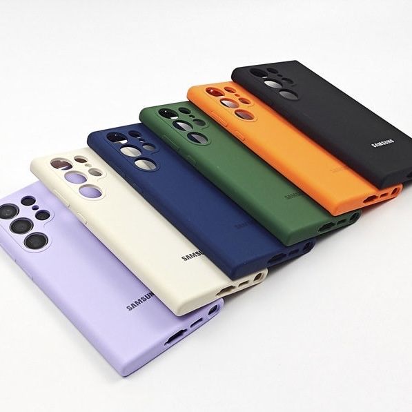 Защитный чехол Samsung S24/S25/S26 Ultra, Силікон-мікрофібра, Soft Touch