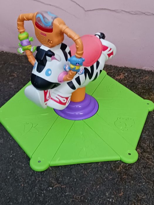 Baloiço zebra para criança