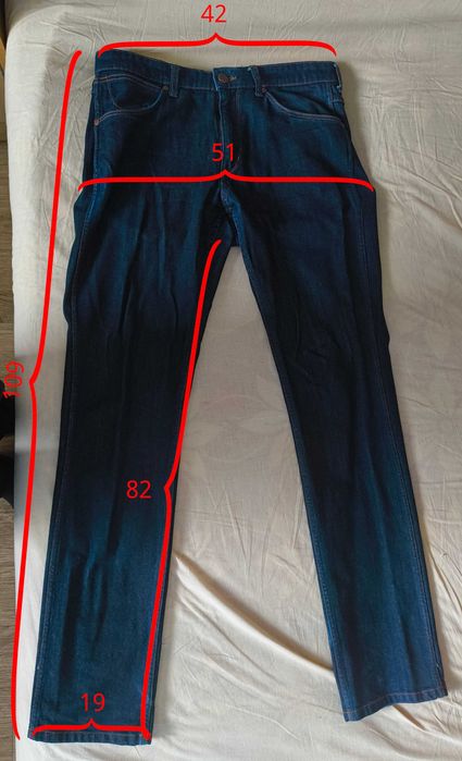 Spodnie Wrangler Greensboro Regular Fit Jeansy W32 L34 Męskie