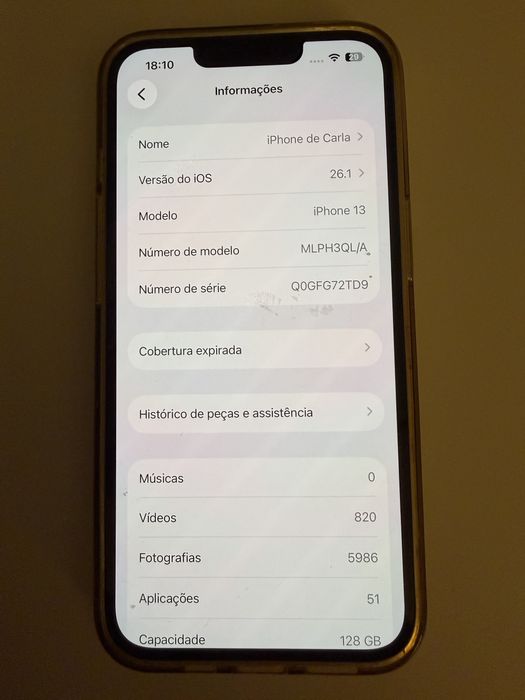 Iphone 13 128GB pink