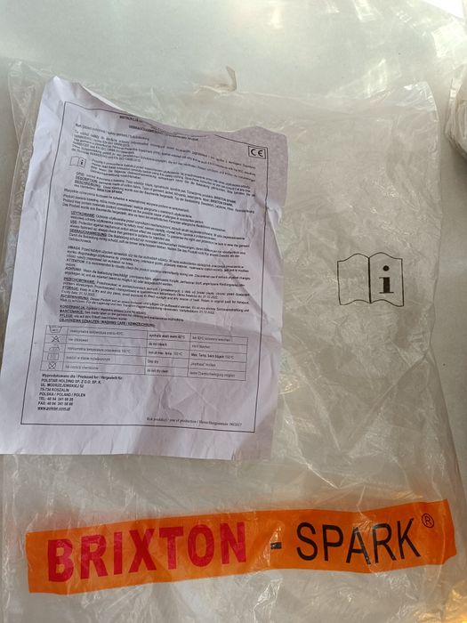 NOWE bawełniane spodnie ogrodniczki robocze BRIXTON SPARK r. 110