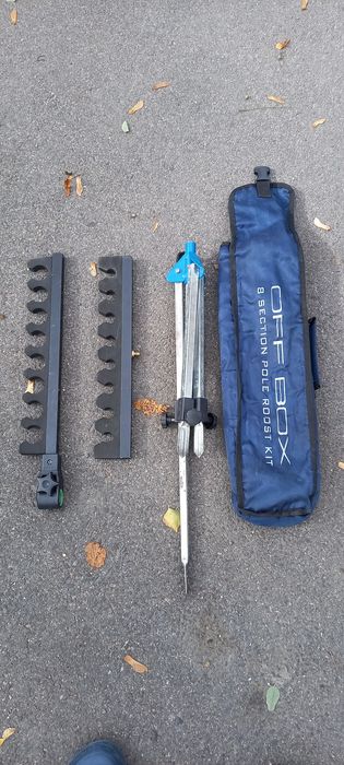 Grzebienie i trójnóg Preston (stojak,sensas,colmic,robinson,matrix)