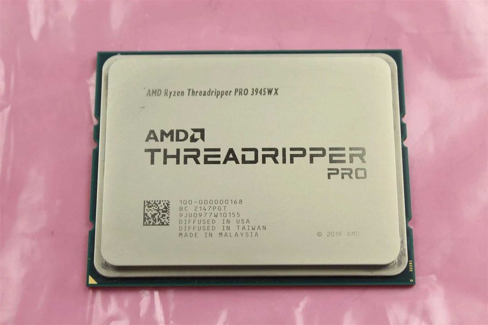 Процесор AMD Ryzen Threadripper Pro 3945WX для М.П. sWRX8 (LGA4094) (торг)