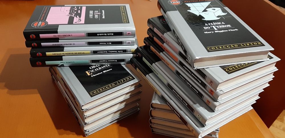 Conjunto completo de 20 livros ( ver lista)
