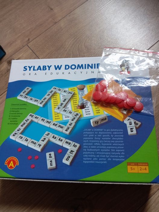 Sylaby w dominie Aleksander, Gra edukacyjna
