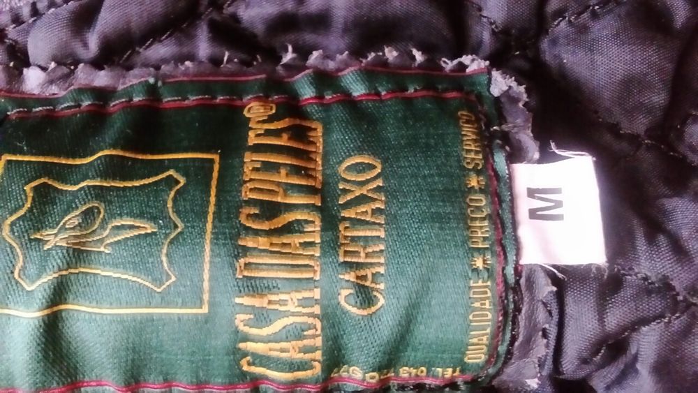 Calças de pele Casa das Peles M