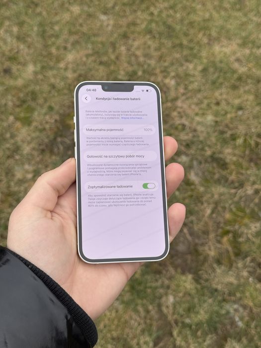 Telefon iPhone 14 128GB 100% Bateria Apple Biały