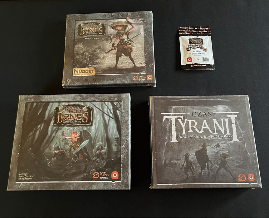 Gra planszowa CTG Portal Too Many Bones PL dodatki Nugget Czas Tyranii