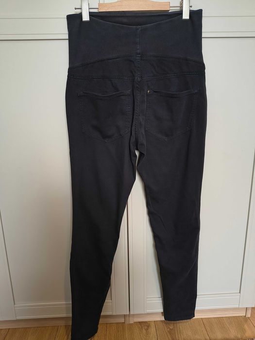 Czarne spodnie ciążowe, 40 H&M Mama