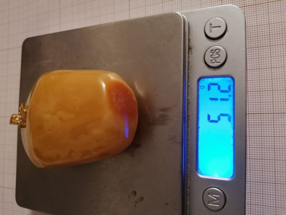Wisior Bursztyn Bałtycki 51gr