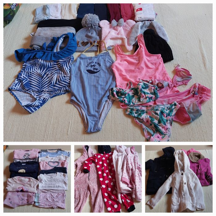 Grande lote roupa menina 6 a 8 anos