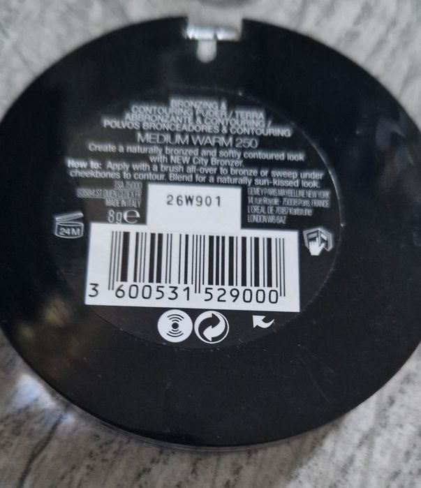 Puder bronzer maybelline medium warm 250
