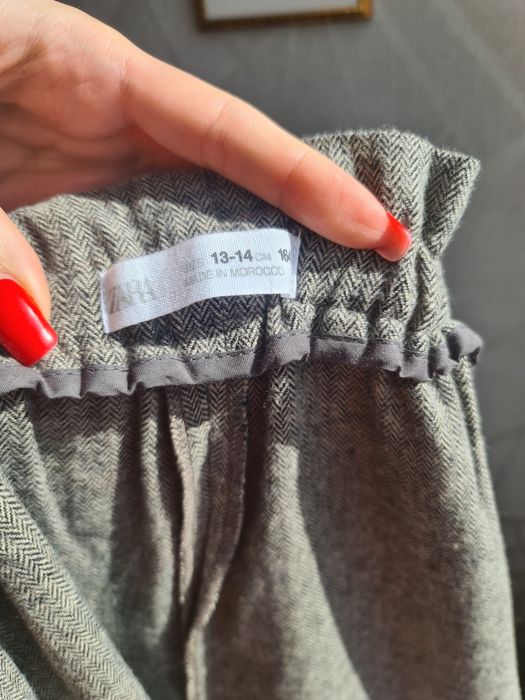 Штаны широкие на подростка zara