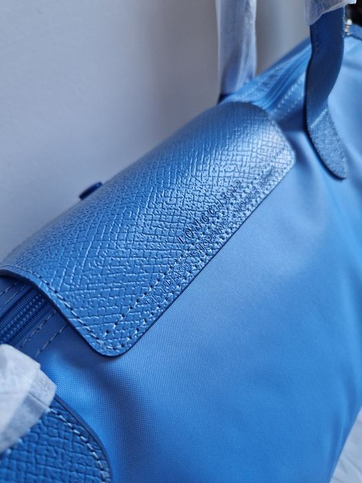 NIEBIESKA/ BLUE Nowa torebka Longchamp roz L