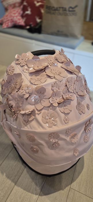 Gondola Cybex Priam 4.0 Simply Flowers Pale Blush różowa